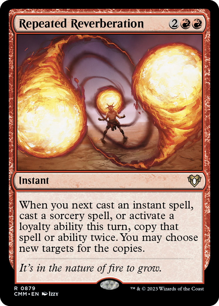 Repeated Reverberation [Commander Masters] | Chromatic Games