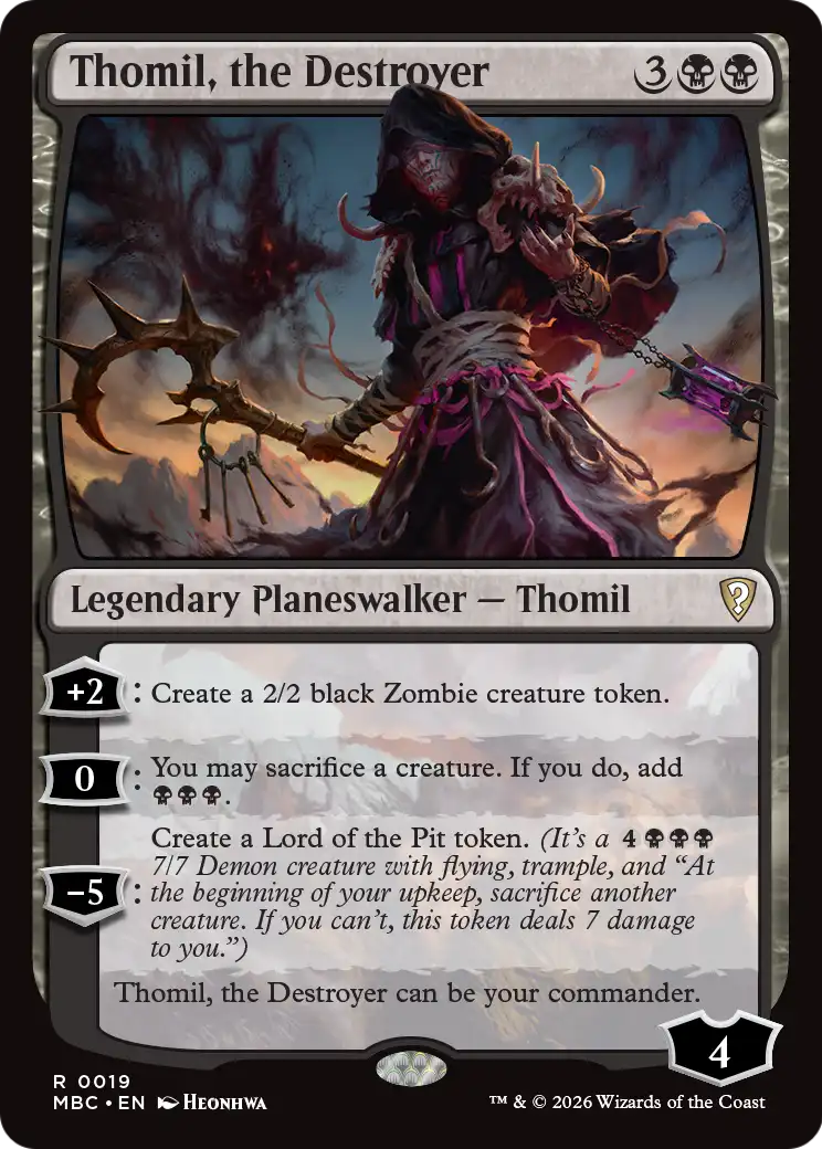 Thomil, the Destroyer [Mystery Booster: Commander Edition] | Chromatic Games