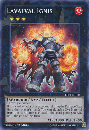 Lavalval Ignis [BP03-EN120] Shatterfoil Rare | Chromatic Games