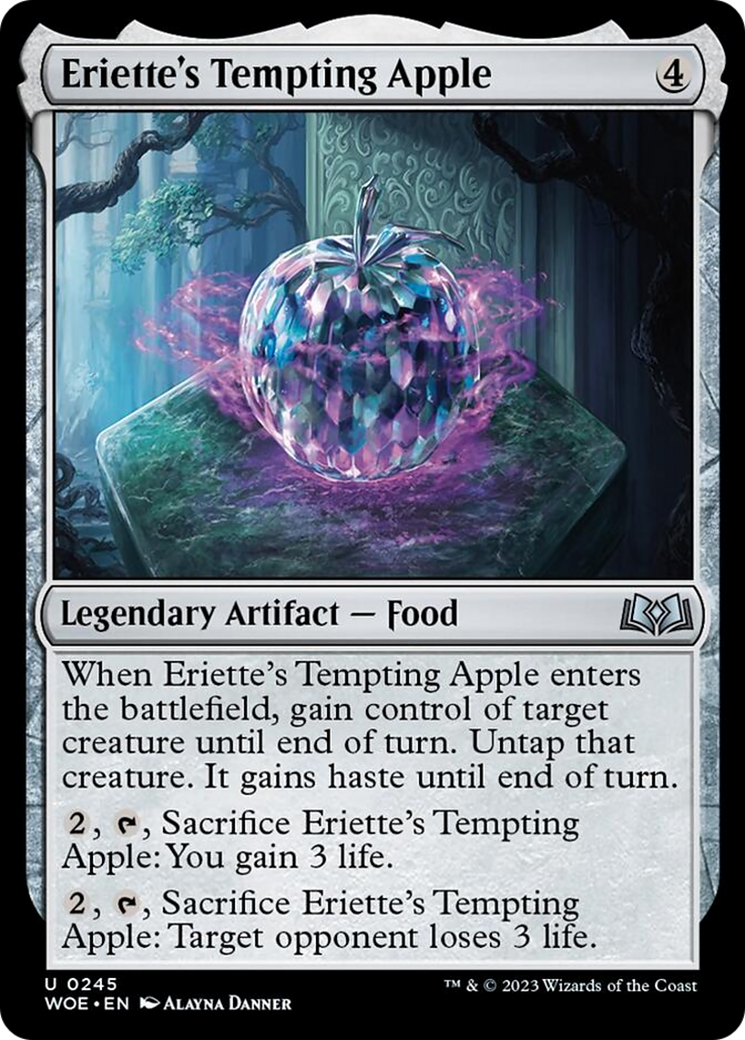 Eriette's Tempting Apple [Wilds of Eldraine] | Chromatic Games