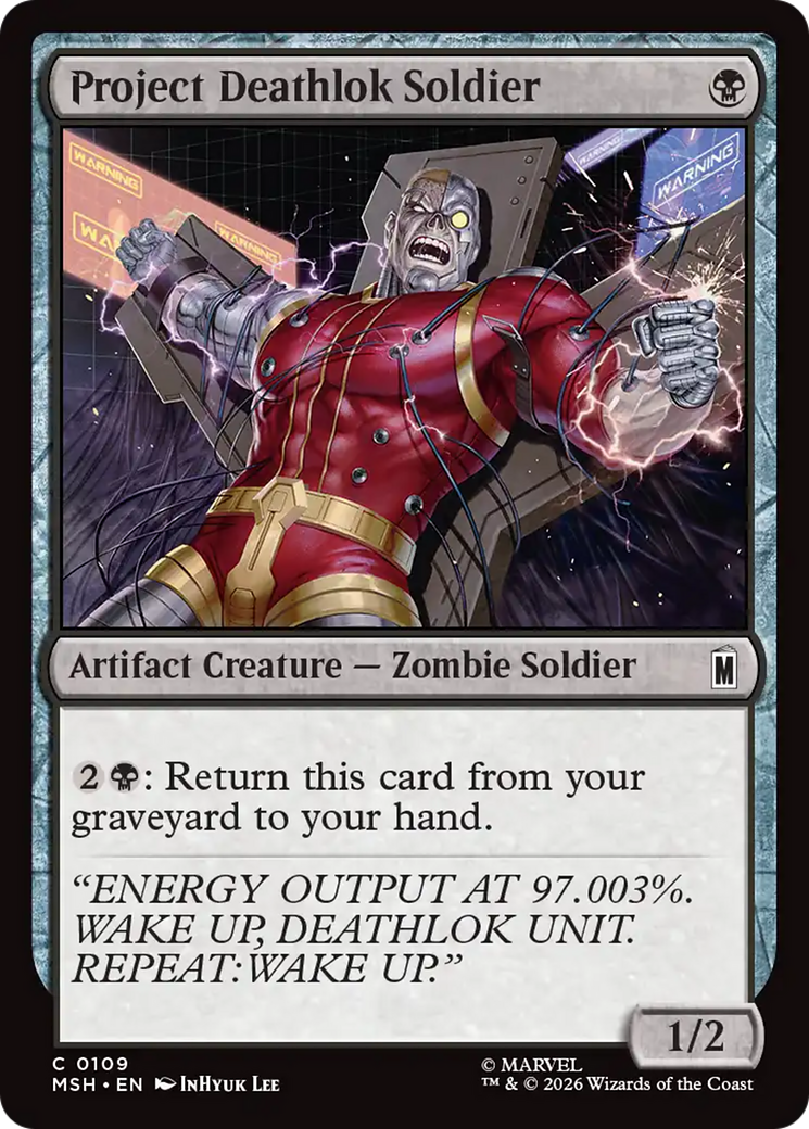 Project Deathlok Soldier [Marvel Super Heroes] | Chromatic Games