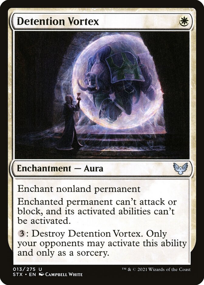 Detention Vortex 13 (Strixhaven: School of Mages)  - Foil | Chromatic Games