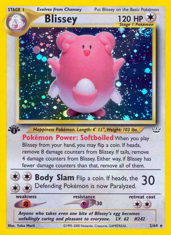 Blissey (2/64) [Neo Revelation 1st Edition] | Chromatic Games