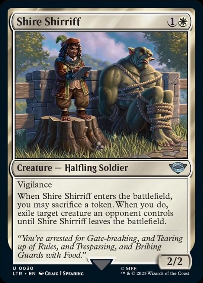 Shire Shirriff [The Lord of the Rings: Tales of Middle-Earth] | Chromatic Games