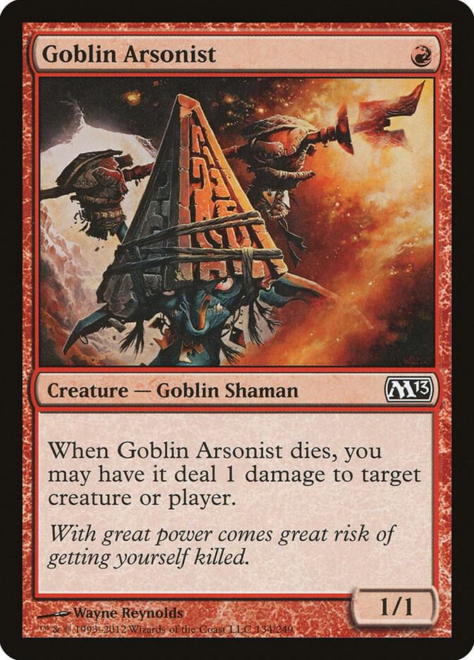 Goblin Arsonist 134/249 (Magic 2013 (M13))  | Chromatic Games