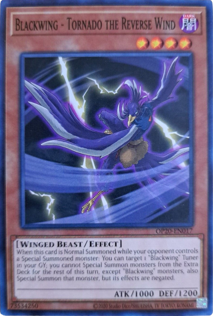 Blackwing - Tornado the Reverse Wind [OP20-EN017] Common | Chromatic Games