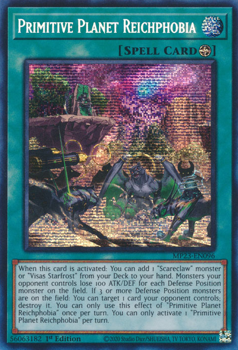 Primitive Planet Reichphobia [MP23-EN096] Prismatic Secret Rare | Chromatic Games