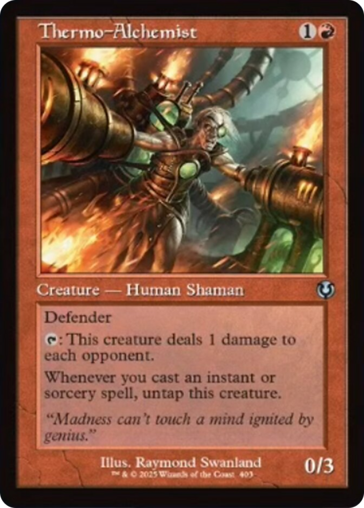 Thermo-Alchemist (Retro Frame) [Innistrad Remastered] | Chromatic Games