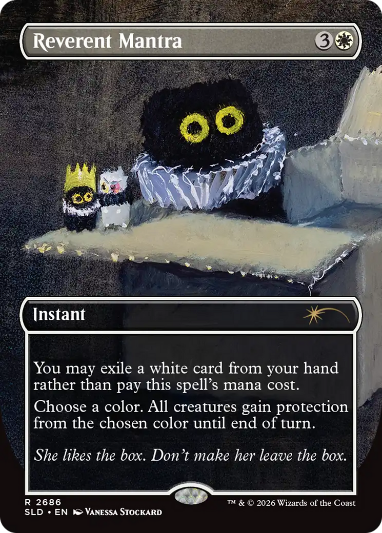 Reverent Mantra [Secret Lair Drop Series] | Chromatic Games