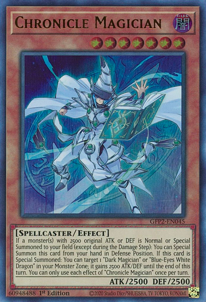 Chronicle Magician [GFP2-EN045] Ultra Rare | Chromatic Games