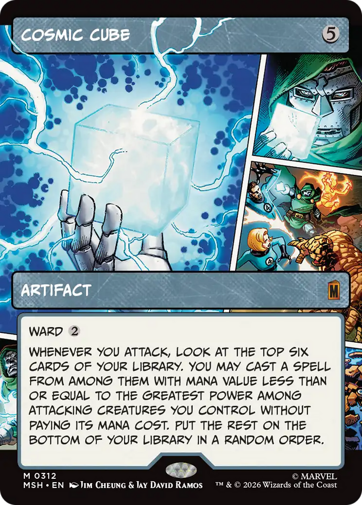 Cosmic Cube (Borderless) (0312) [Marvel Super Heroes] | Chromatic Games