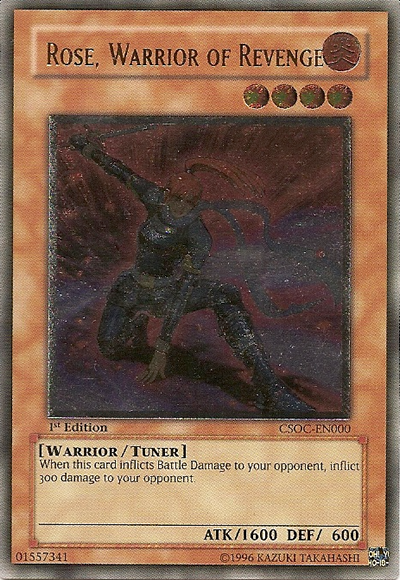 Rose, Warrior of Revenge (UTR) [CSOC-EN000] Ultimate Rare | Chromatic Games