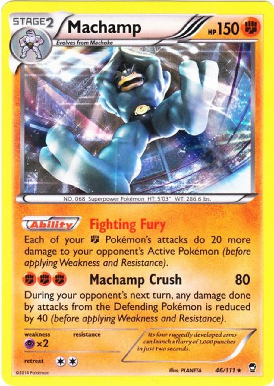 Machamp (46/111) [XY: Furious Fists] | Chromatic Games