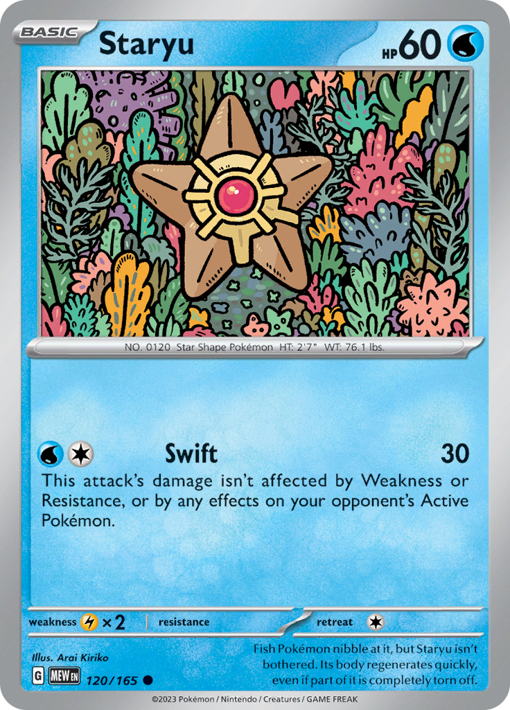 Staryu (120/165) [Scarlet & Violet: 151] | Chromatic Games