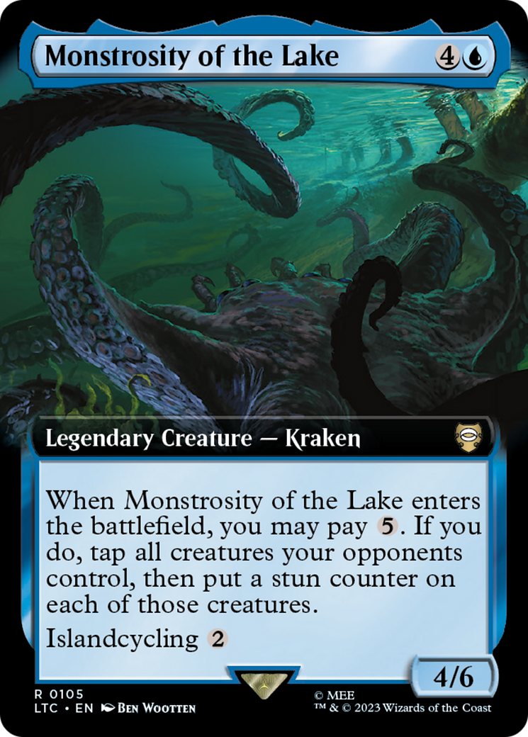 Monstrosity of the Lake (Extended Art) [The Lord of the Rings: Tales of Middle-Earth Commander] | Chromatic Games