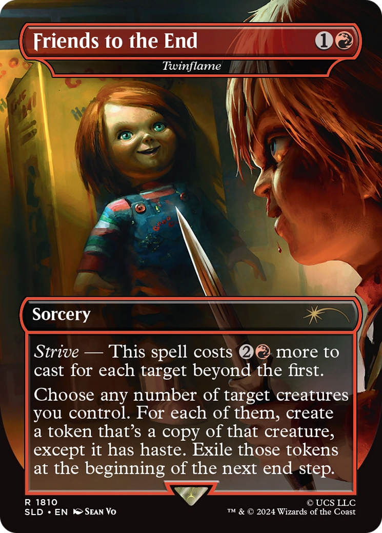Friends to the End - Twinflame [Secret Lair Drop Series] | Chromatic Games