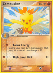 Combusken (16/100) [EX: Crystal Guardians] | Chromatic Games