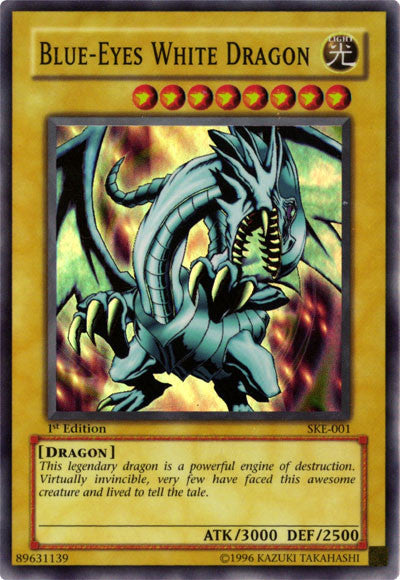 Blue-Eyes White Dragon [SKE-001] Super Rare | Chromatic Games