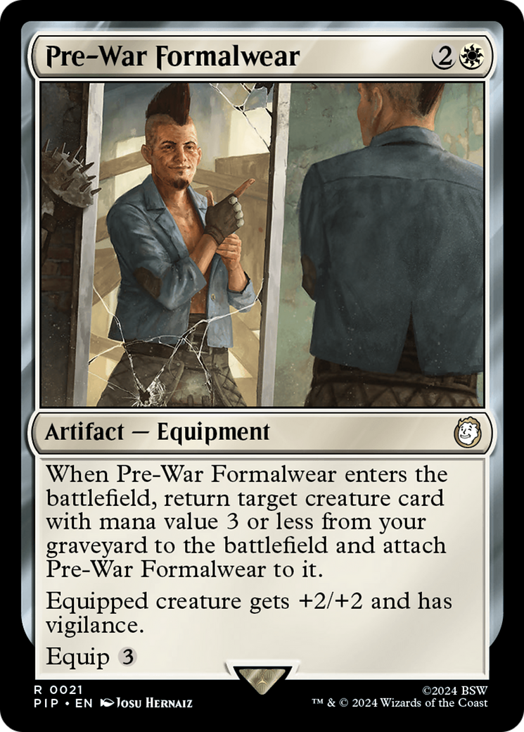 Pre-War Formalwear [Fallout] | Chromatic Games