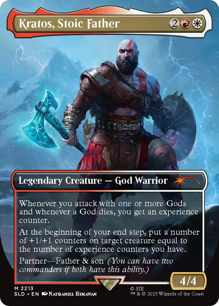 Kratos, Stoic Father [Secret Lair Drop Series] | Chromatic Games