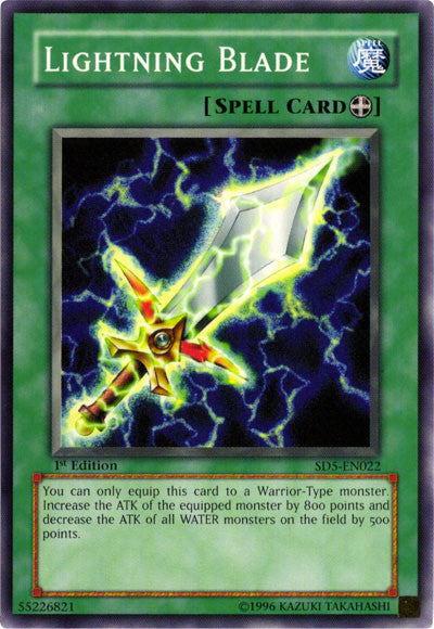 Lightning Blade [SD5-EN022] Common | Chromatic Games