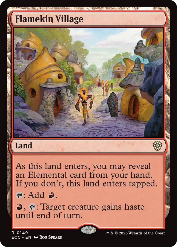 Flamekin Village [Lorwyn Eclipsed Commander] | Chromatic Games