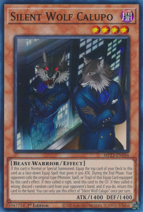 Silent Wolf Calupo [MP23-EN184] Super Rare | Chromatic Games