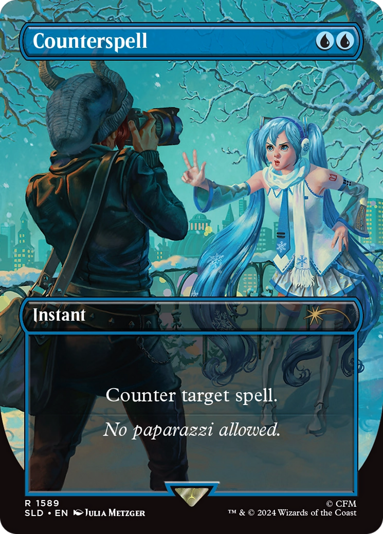 Counterspell (1589) (Rainbow Foil) [Secret Lair Drop Series] | Chromatic Games
