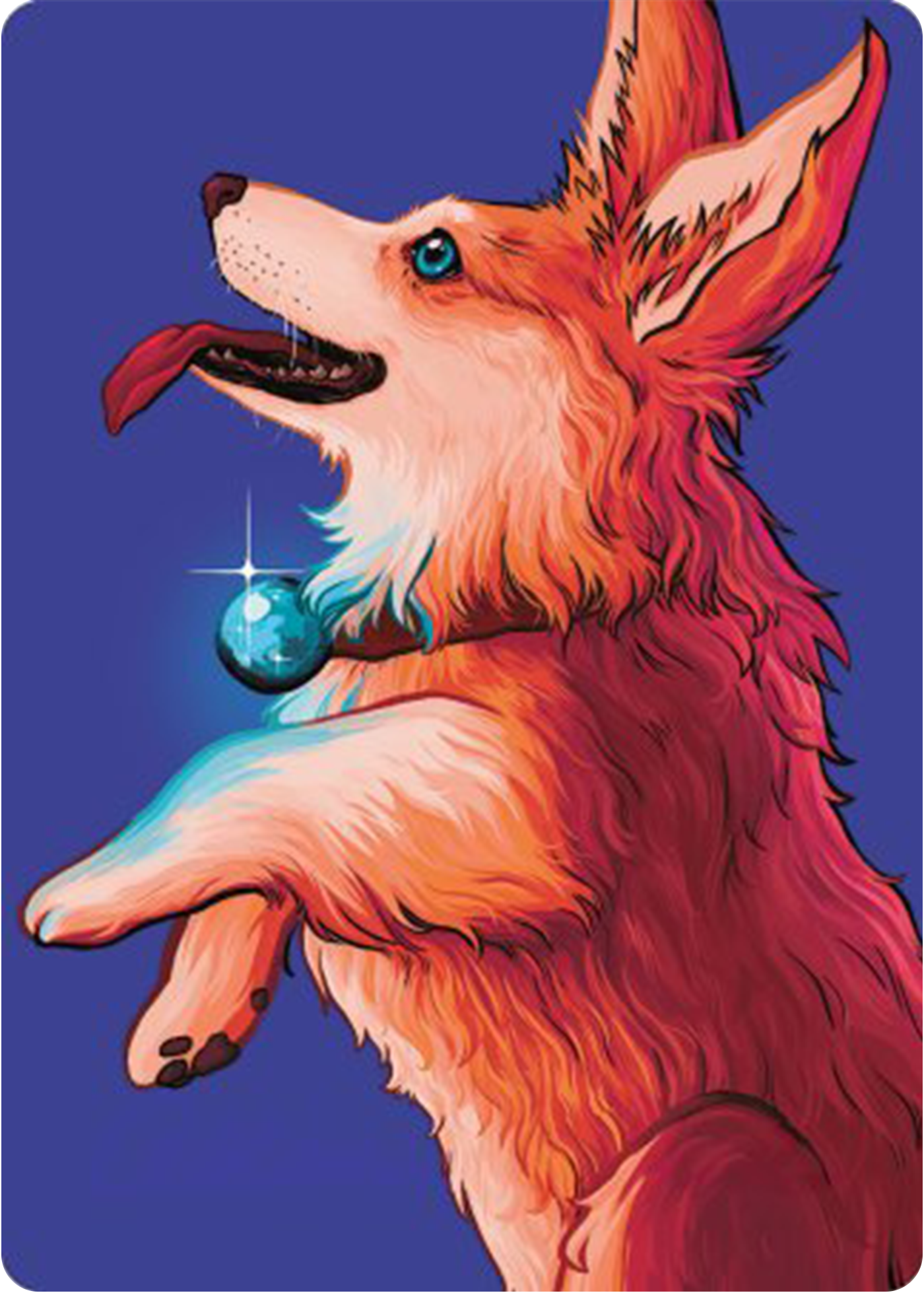 Phelia, Exuberant Shepherd Art Card [Modern Horizons 3 Art Series] | Chromatic Games