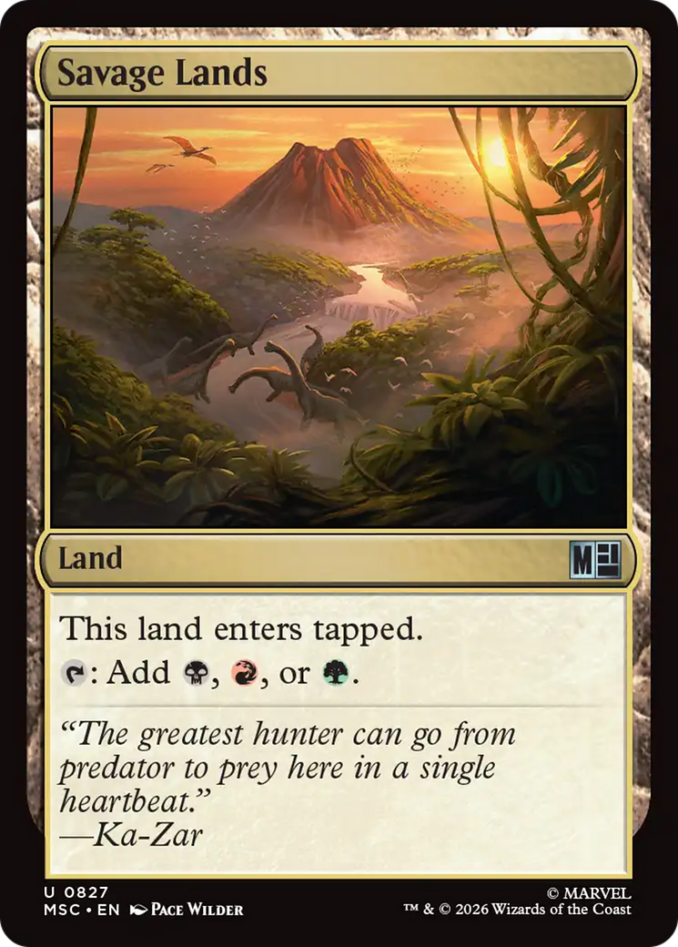 Savage Lands [Marvel Super Heroes Commander] | Chromatic Games