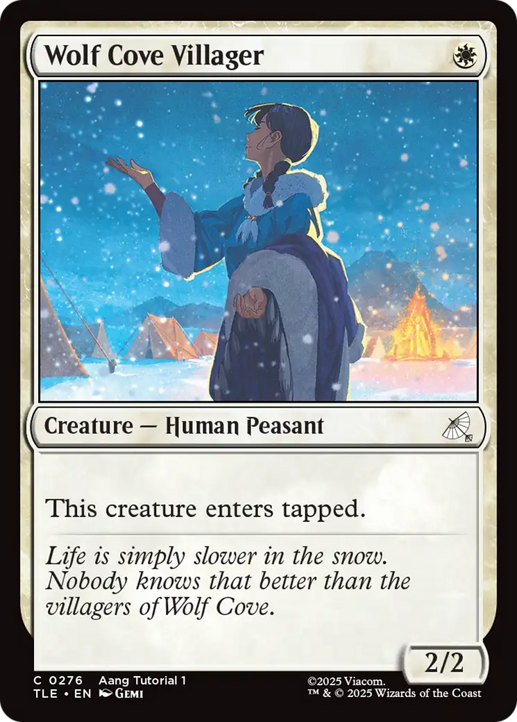 Wolf Cove Villager (0276) [Avatar: The Last Airbender: Eternal-Legal] | Chromatic Games