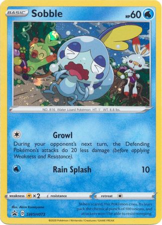 Sobble (SWSH073) [Sword & Shield: Black Star Promos] | Chromatic Games