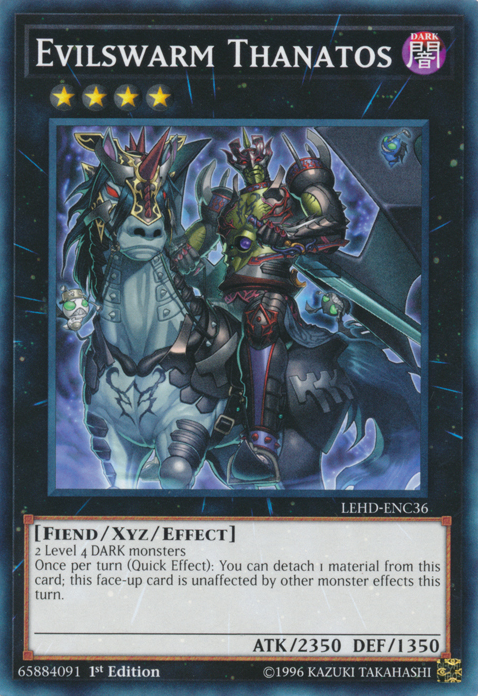 Evilswarm Thanatos [LEHD-ENC36] Common | Chromatic Games
