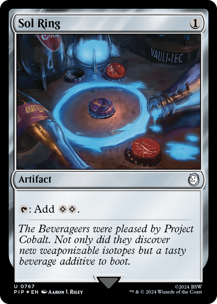 Sol Ring (Surge Foil) [Fallout] | Chromatic Games