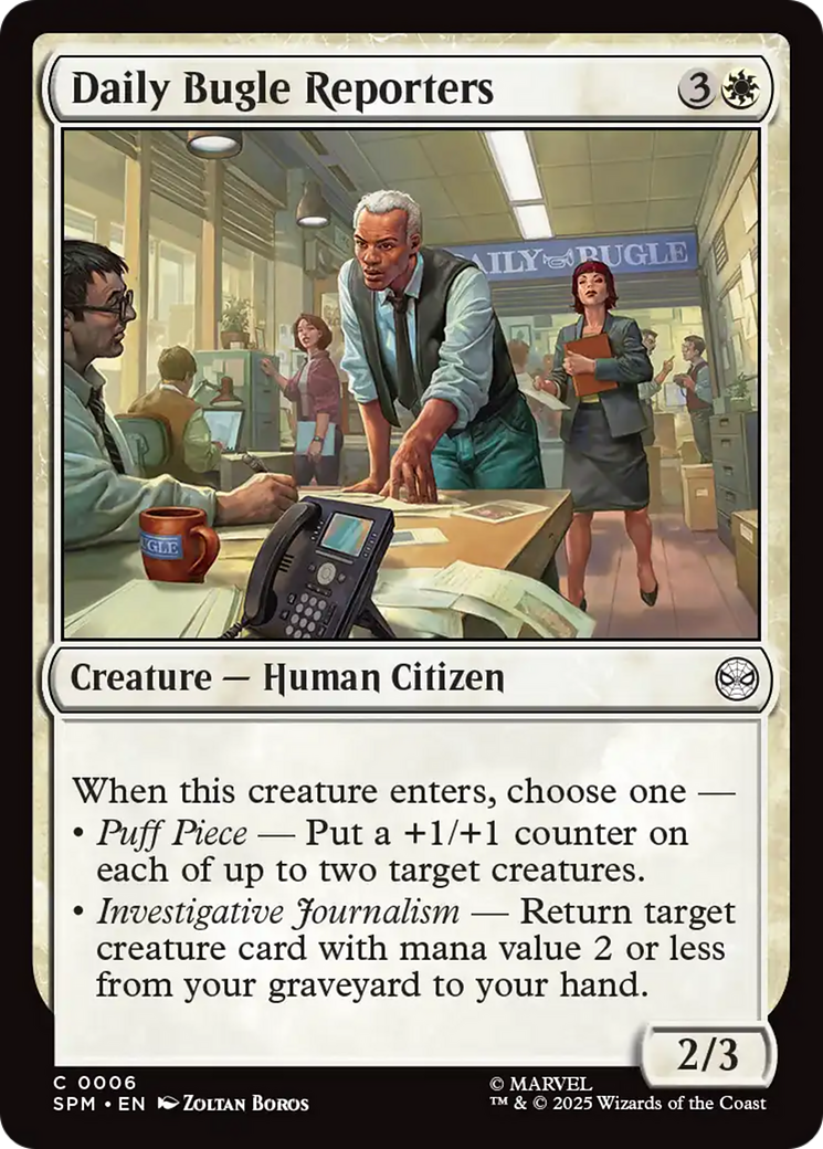 Daily Bugle Reporters [Marvel's Spider-Man] | Chromatic Games