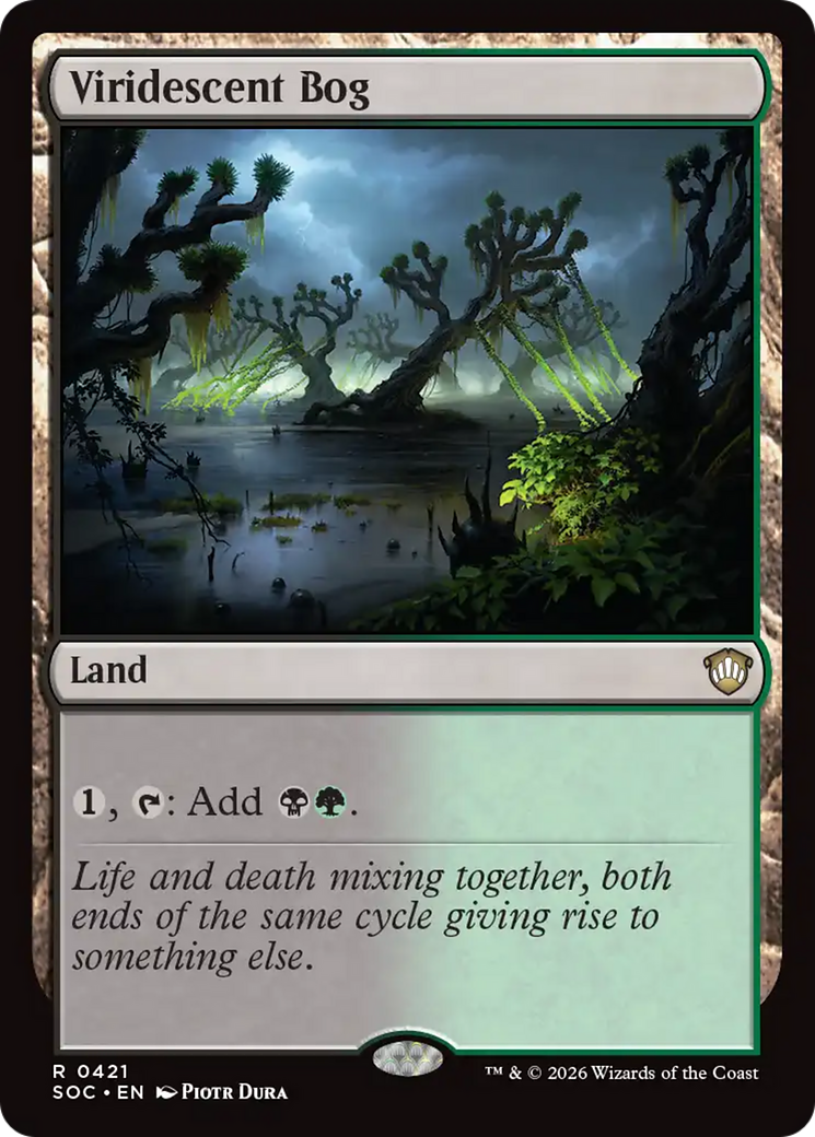 Viridescent Bog [Secrets of Strixhaven Commander] | Chromatic Games