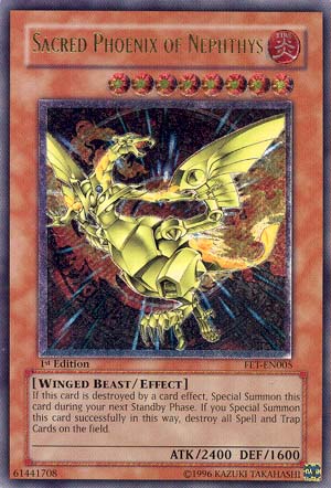 Sacred Phoenix of Nephthys [FET-EN005] Ultimate Rare | Chromatic Games