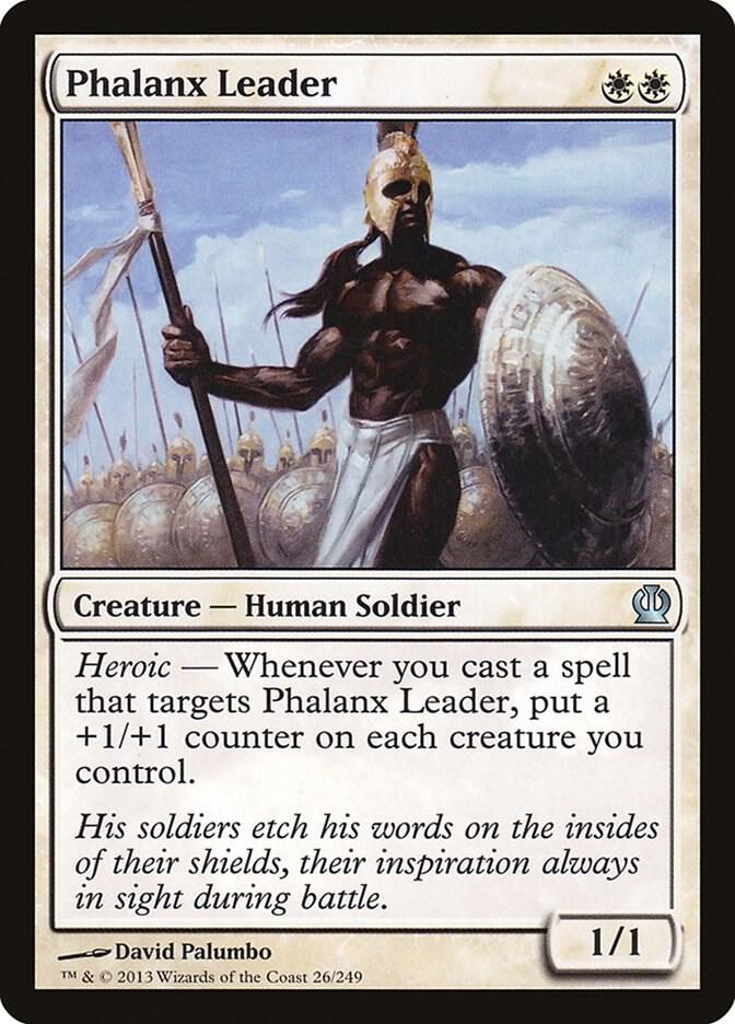 Phalanx Leader 26/249 (Theros)  | Chromatic Games