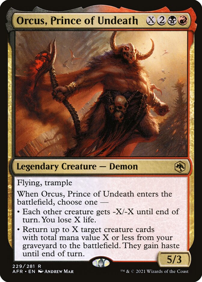 Orcus, Prince of Undeath 229 (Adventures in the Forgotten Realms)  | Chromatic Games