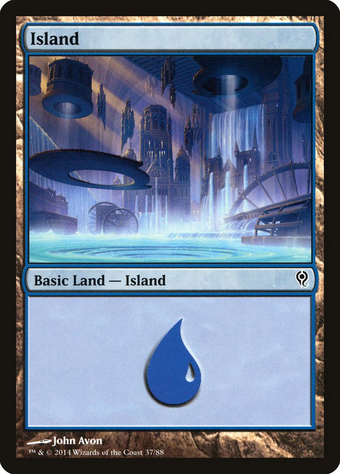 Island (37) [Duel Decks: Jace vs. Vraska] | Chromatic Games