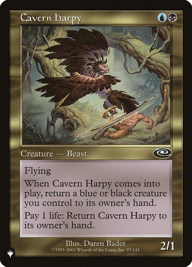 Cavern Harpy [The List] | Chromatic Games