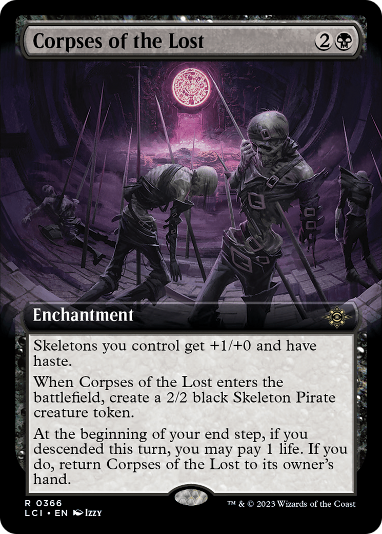 Corpses of the Lost (Extended Art) [The Lost Caverns of Ixalan] | Chromatic Games