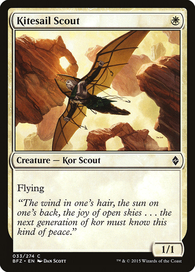 Kitesail Scout 33/274 (Battle for Zendikar)  | Chromatic Games