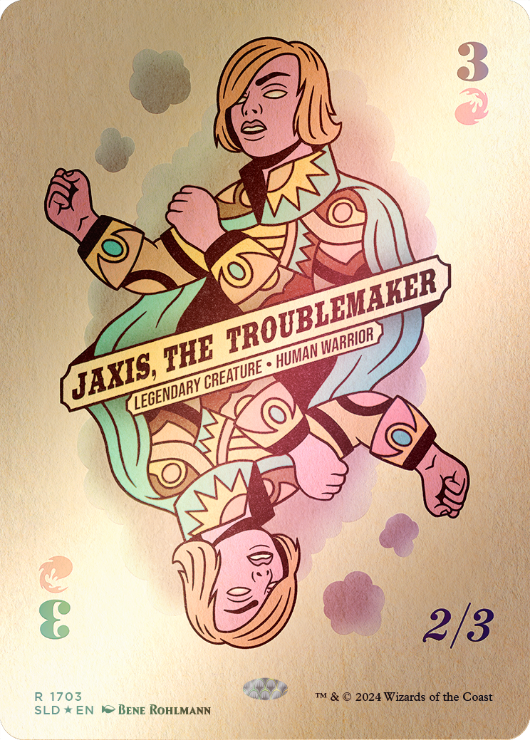 Jaxis, the Troublemaker (Rainbow Foil) [Secret Lair Drop Series] | Chromatic Games