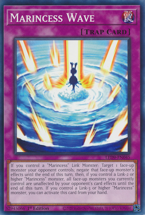 Marincess Wave [LED9-EN045] Common | Chromatic Games