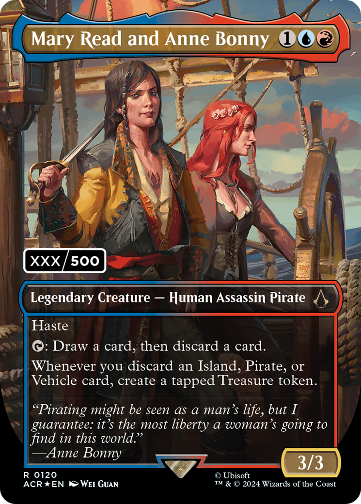 Mary Read and Anne Bonny (English) (Serial Numbered) [Assassin's Creed] | Chromatic Games