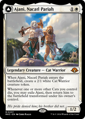 Ajani, Nacatl Pariah // Ajani, Nacatl Avenger [Modern Horizons 3] | Chromatic Games