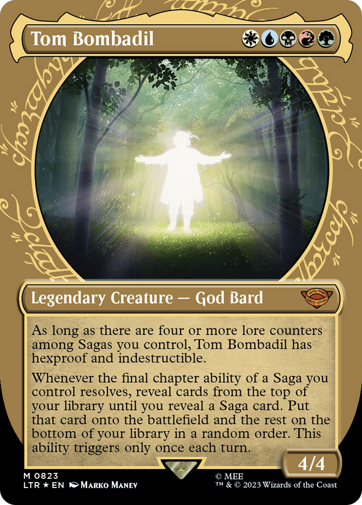 Tom Bombadil (Showcase) (Surge Foil) [The Lord of the Rings: Tales of Middle-Earth] | Chromatic Games