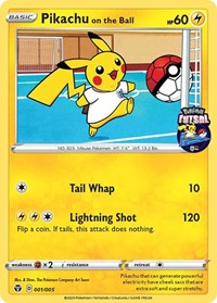 Pikachu on the Ball (001/005) [Miscellaneous Cards] | Chromatic Games