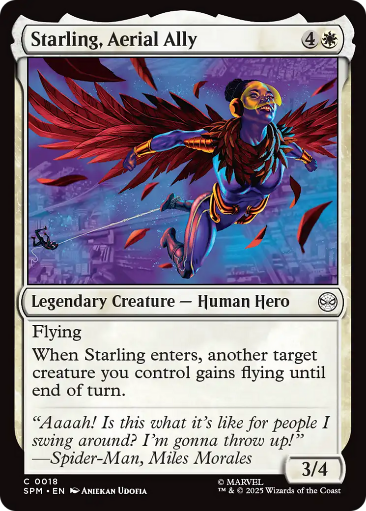 Starling, Aerial Ally [Marvel's Spider-Man] | Chromatic Games